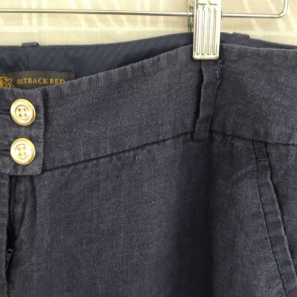 Outback Red Linen Pants - Picture 7 of 9